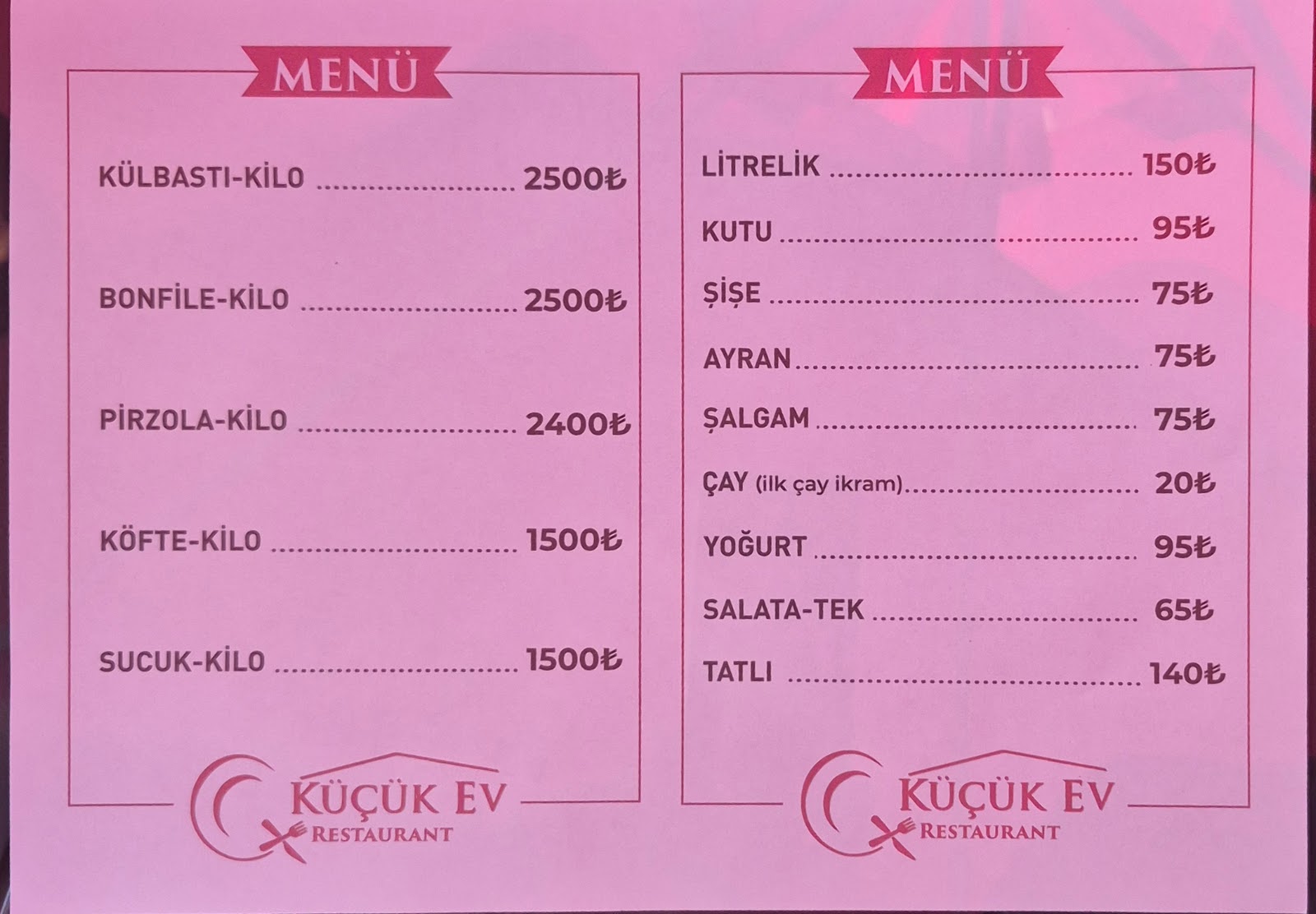 Küçük Ev Restaurant photo 3