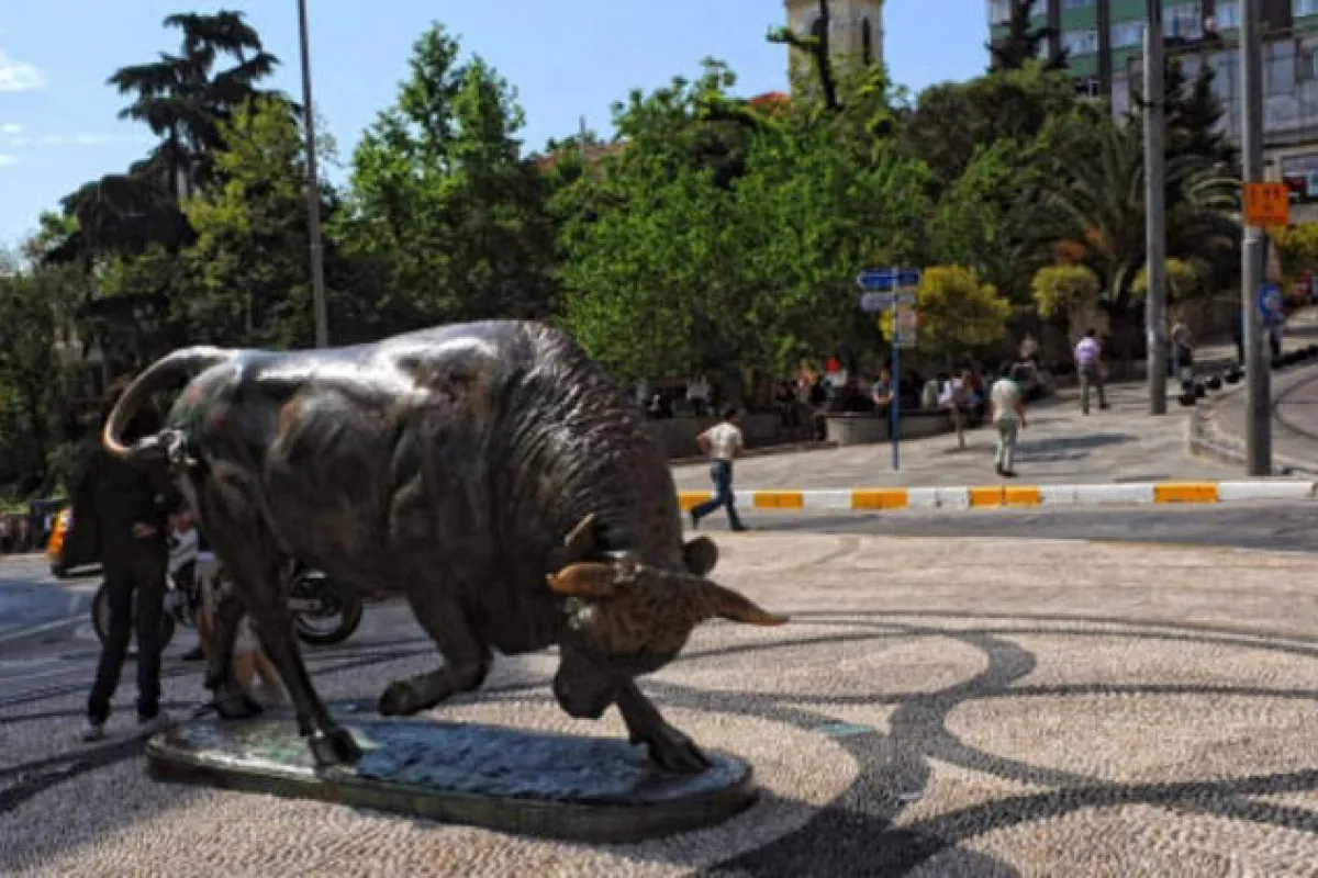 Kadikoy Bull Statue photo 1