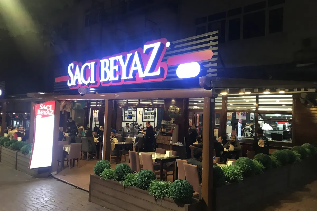 Saçı beyaz restorant photo 1