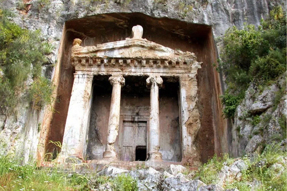 Amyntas Rock Tombs photo 1