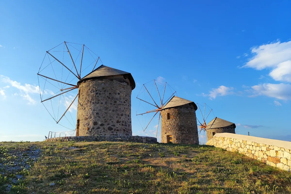 Windmills of Patmos photo 1