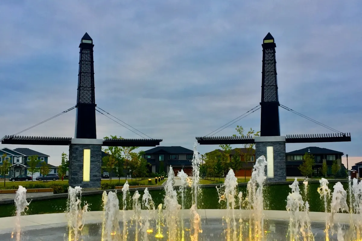 Bridgwater Lakes Fountain photo 1