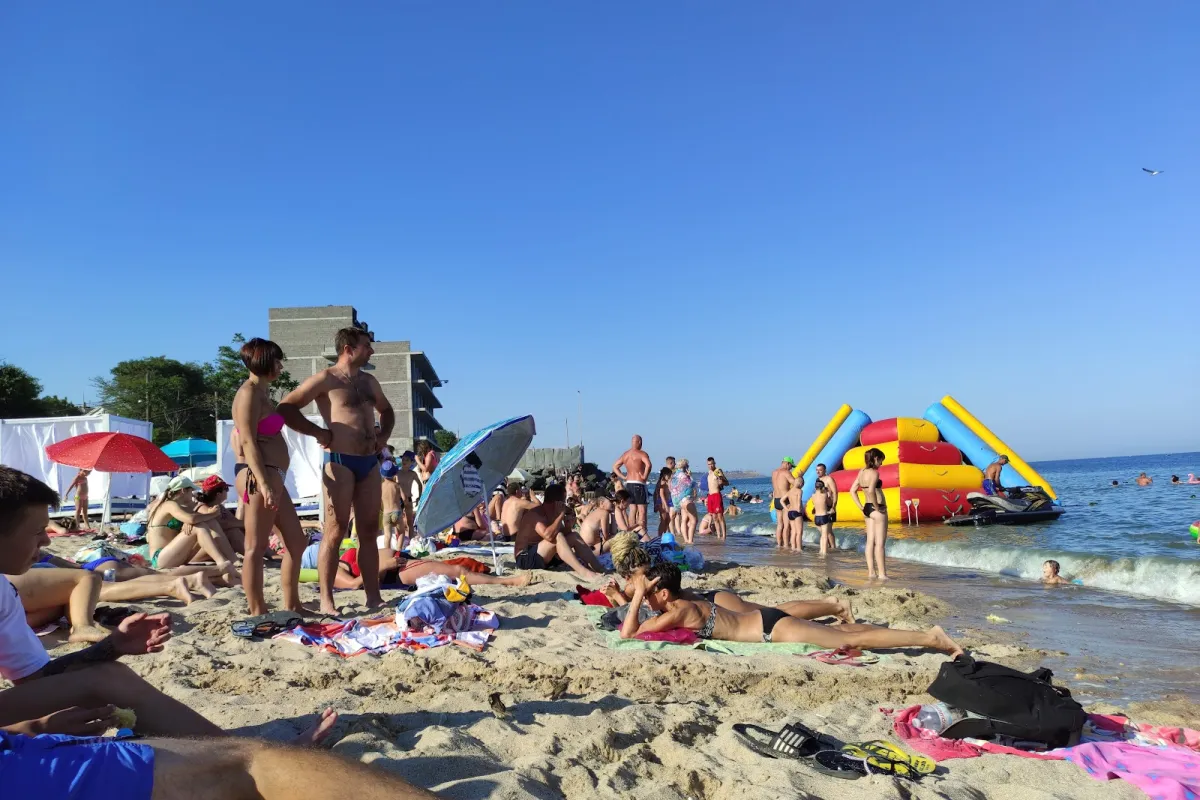 Beach in Chornomorsk photo 1