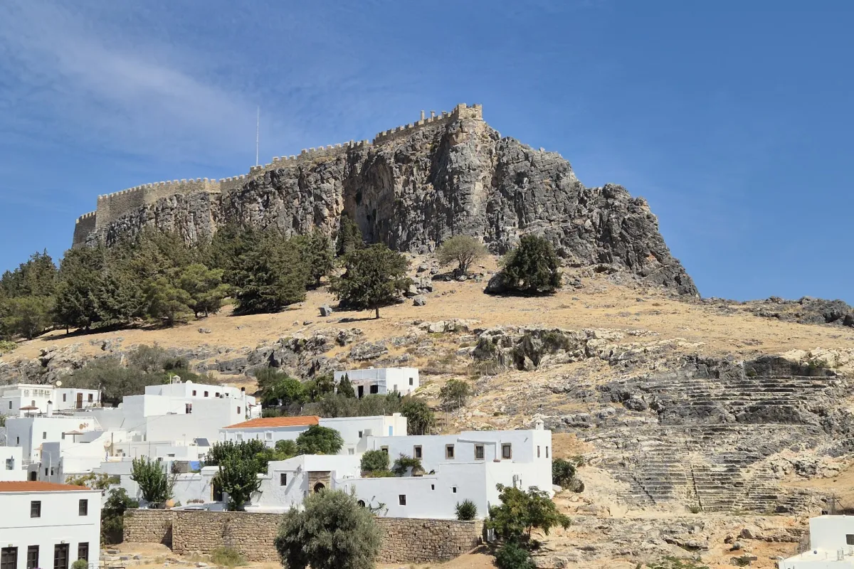Ancient Theatre of Lindos photo 1