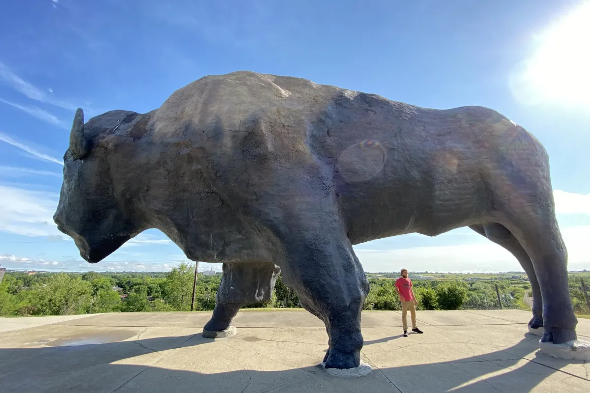 World's Largest Buffalo Monument photo 1