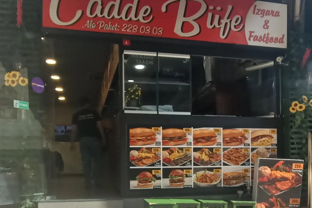 Caddebüfe fastfood ızgara photo 1