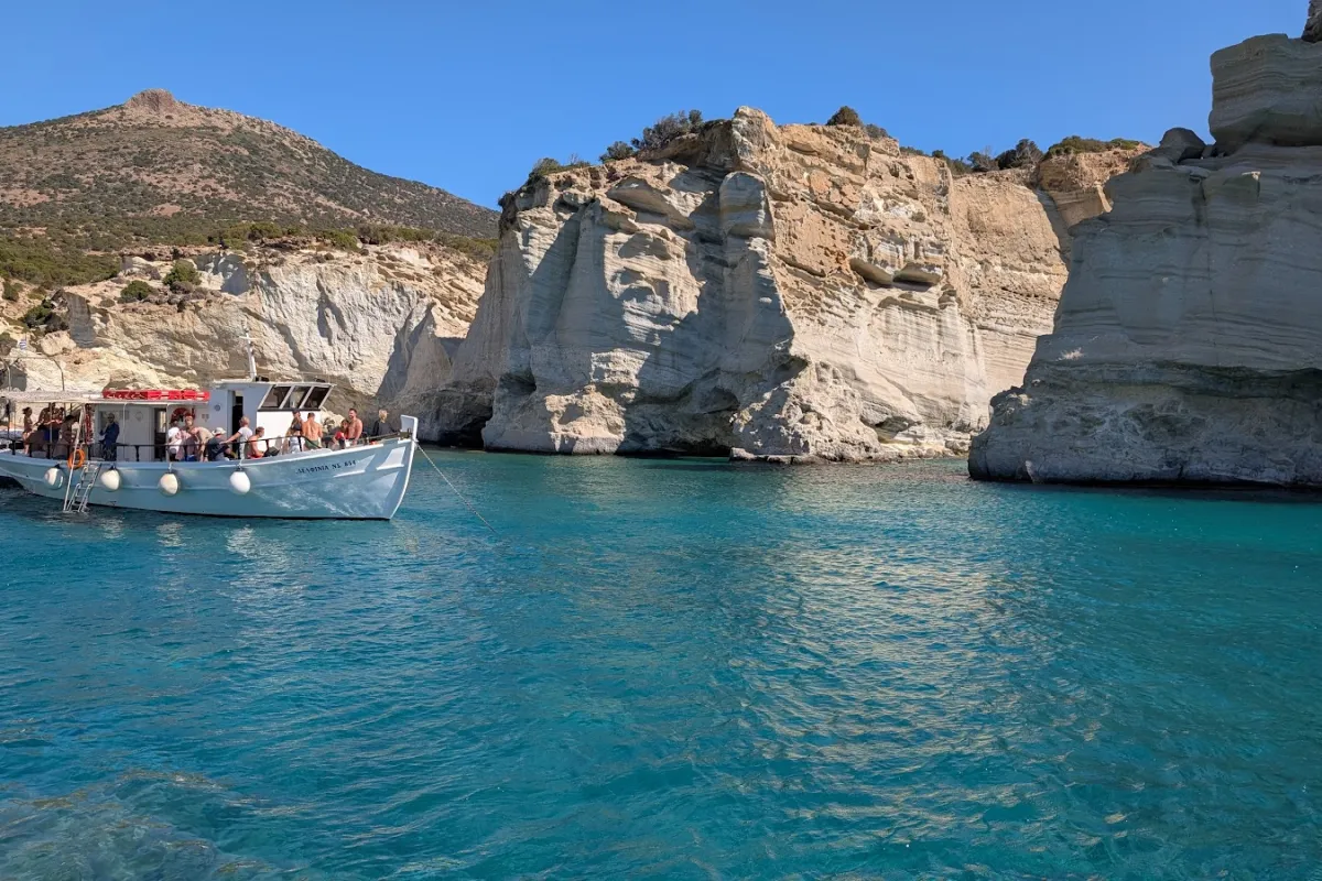 Zefiros Boat Tours Milos - Half Day photo 1