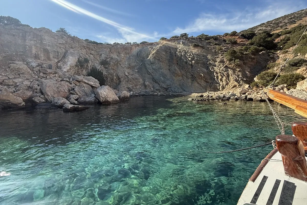 Rofos Boat trip to turquoise water photo 1