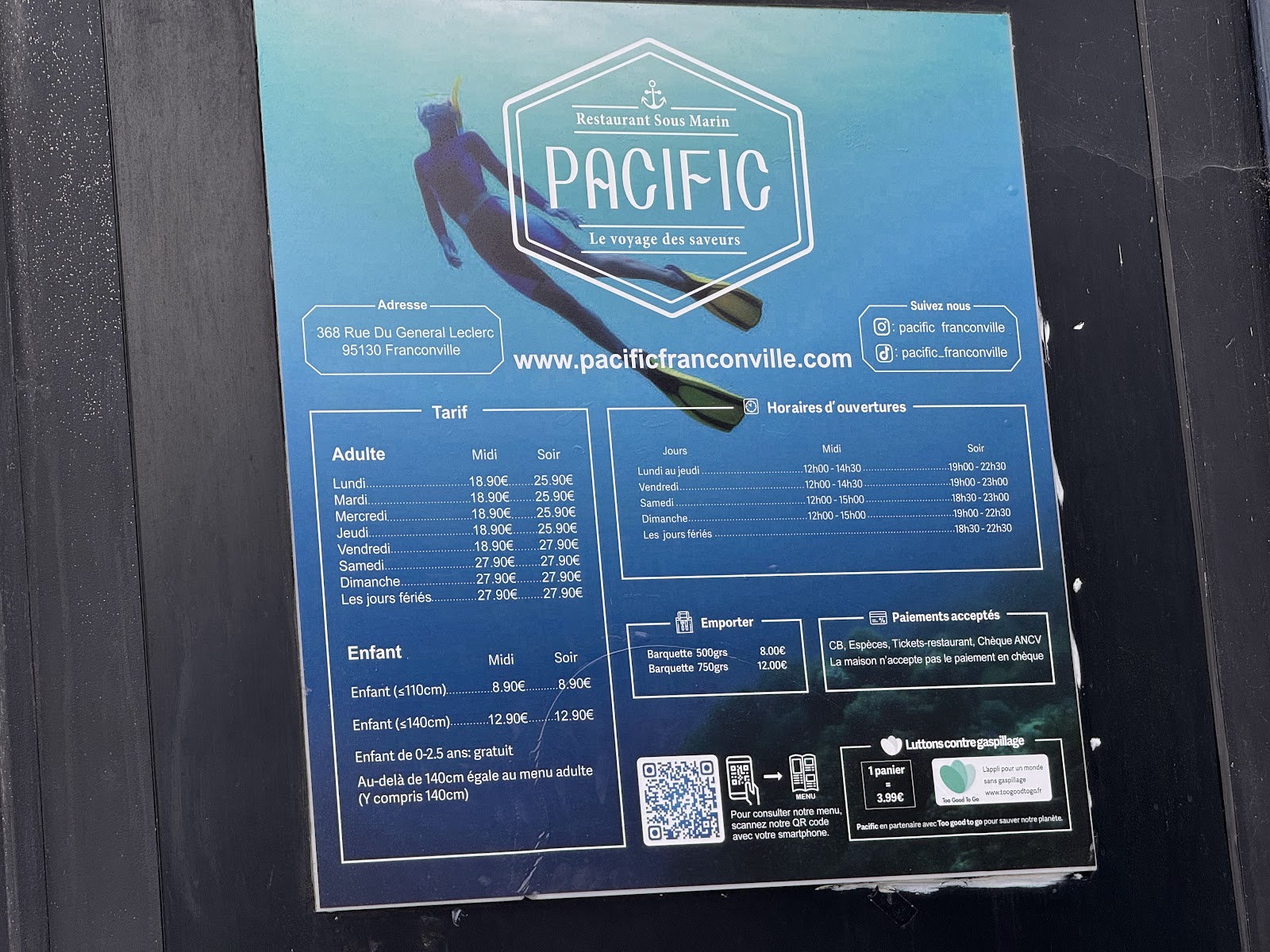 Pacific restaurant sous marin photo 3