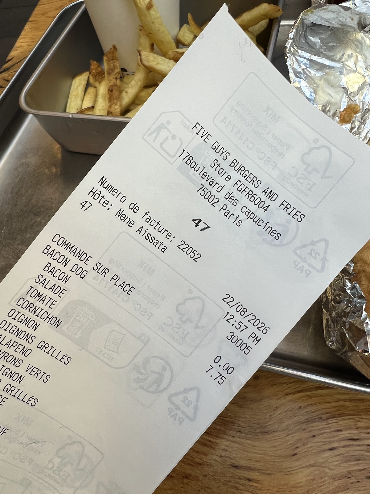 Five Guys Burgers and Fries Opéra photo 7