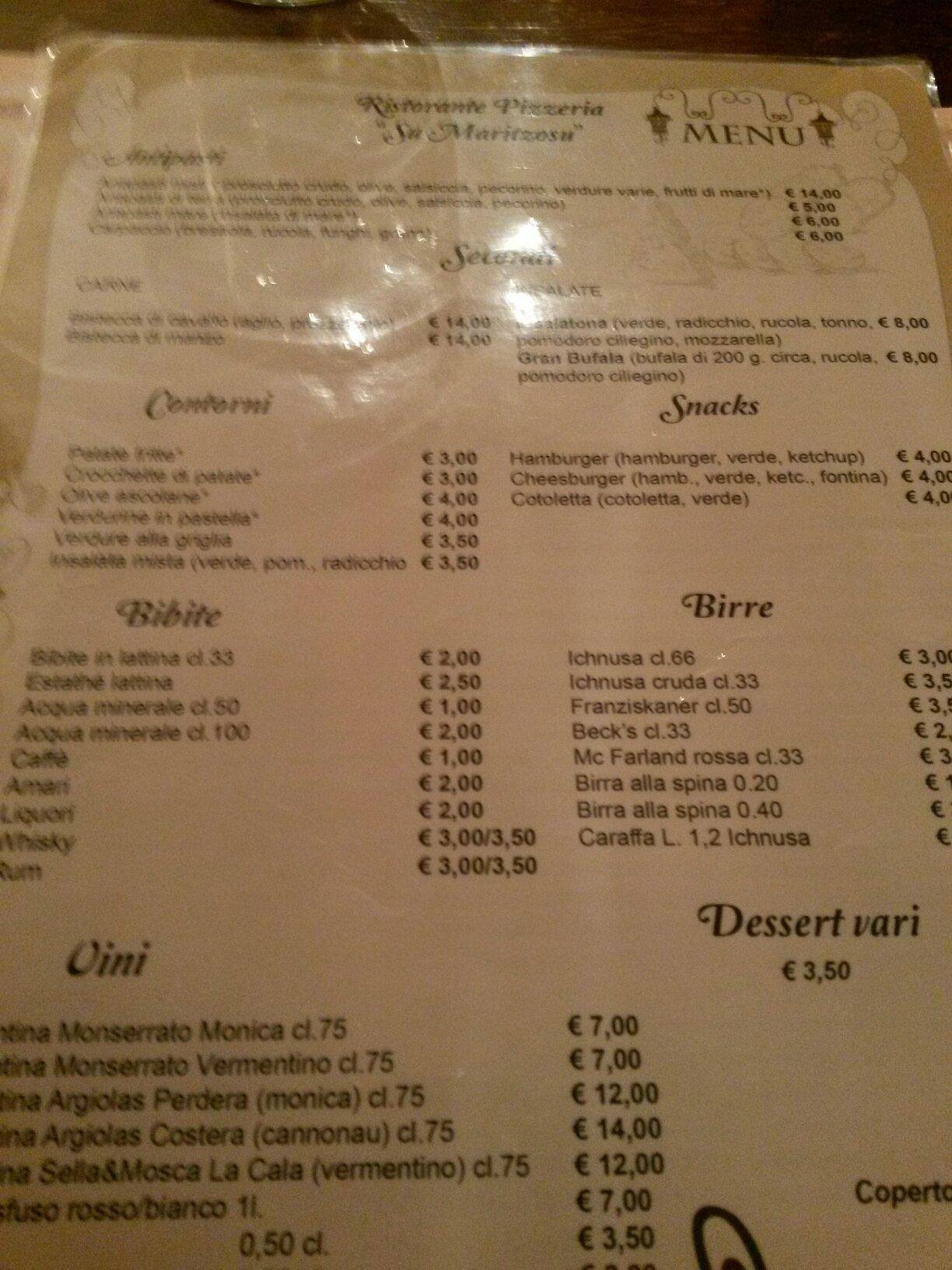 Ristorante Pizzeria Su Maritzosu photo 3