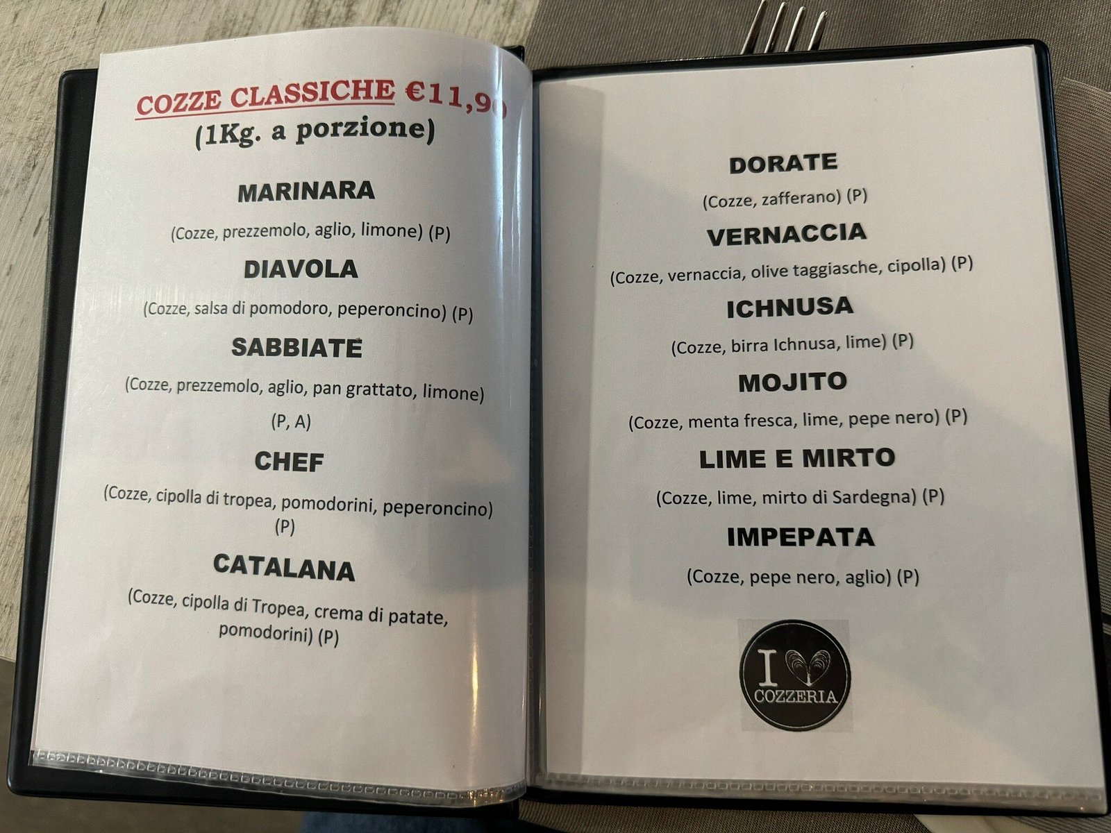 I LOVE COZZERIA SETTIMO SAN PIETRO photo 3